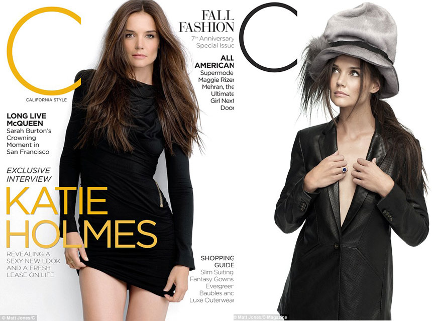 Кэти Холмс сэтгүүлд зурагнуудаа нийтлүүлжээ